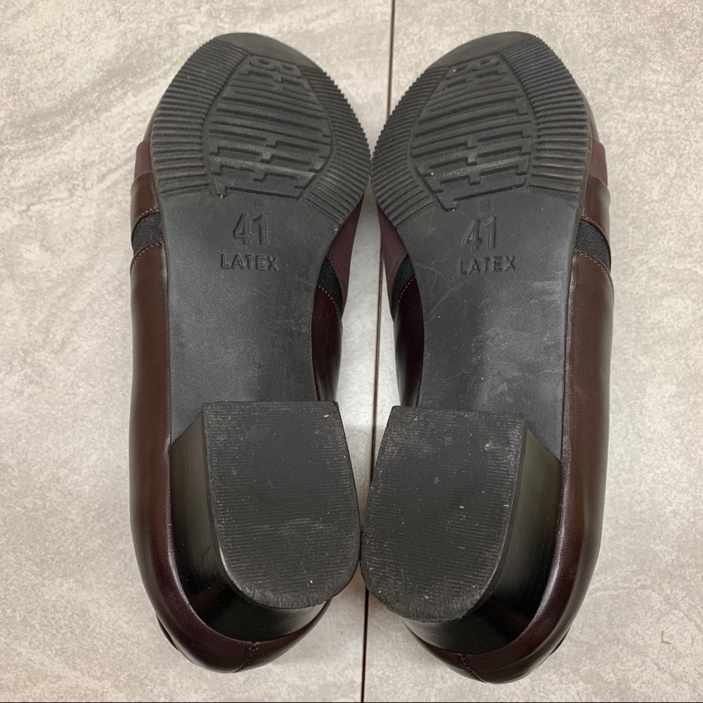 BeautiFeel dark brown leather slip on loafers 41 - Picture 14 of 14